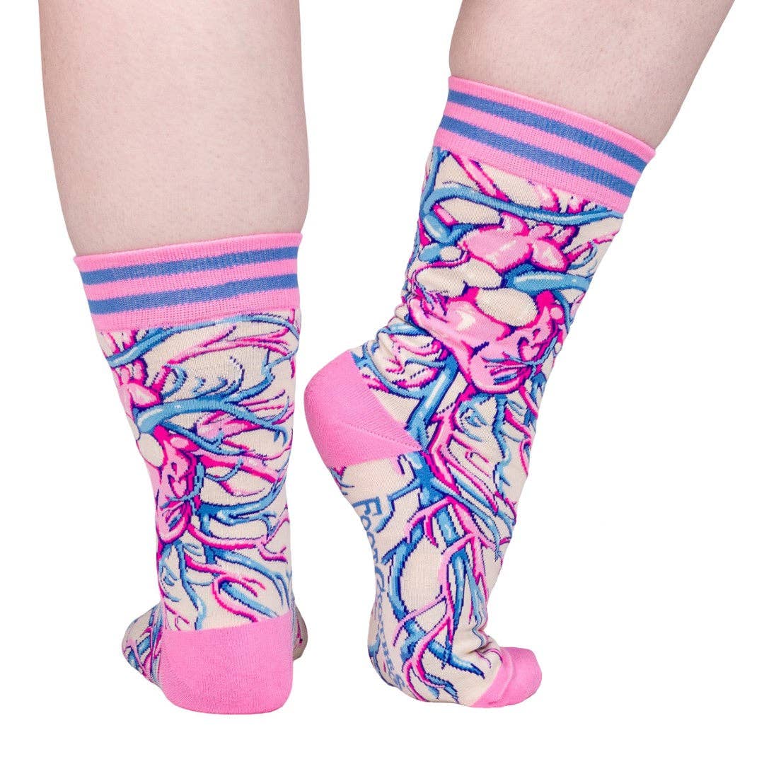 Foot Clothes/Aortic Entanglement Crew Socks