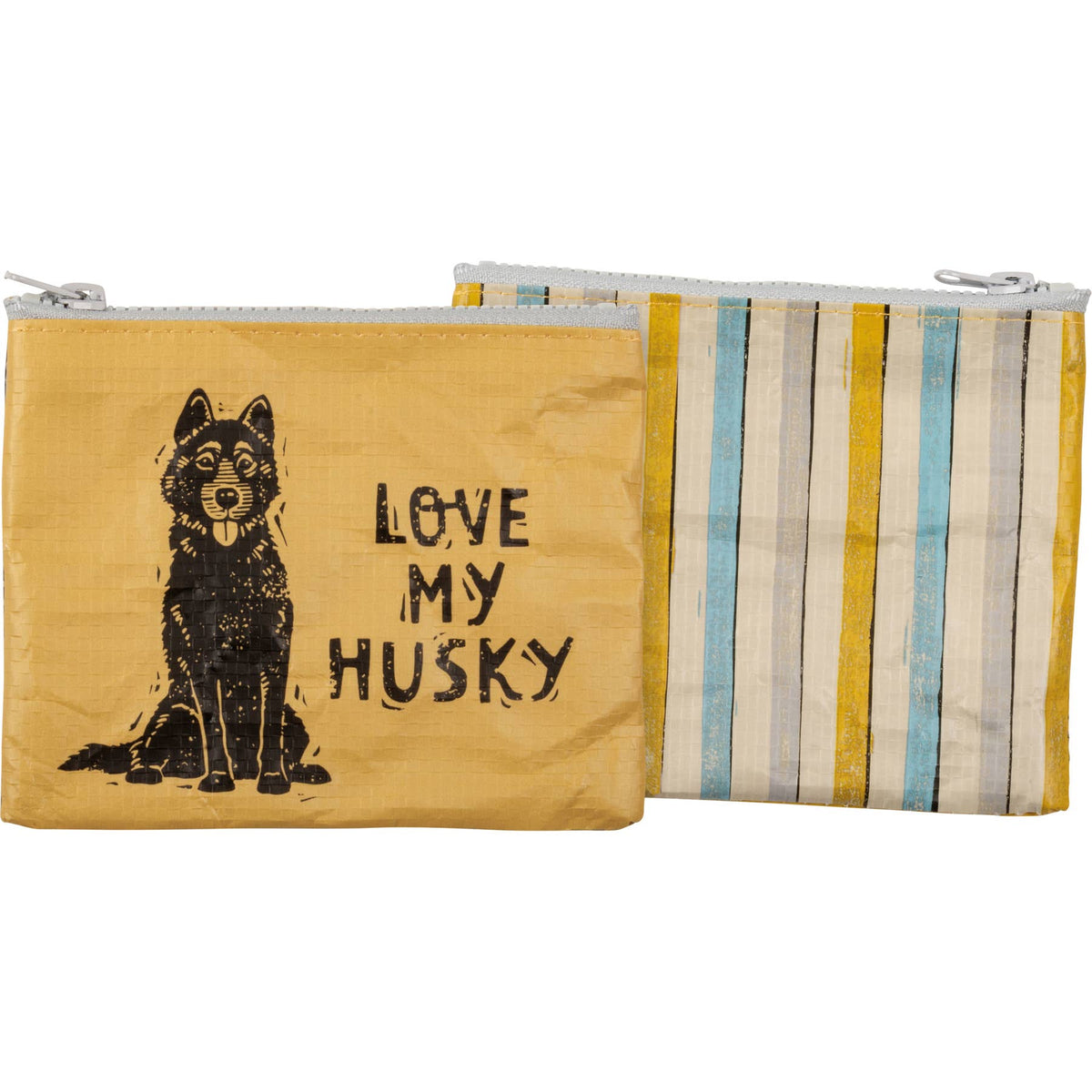 Primitives by Kathy/Love My Husky Zipper Wallet