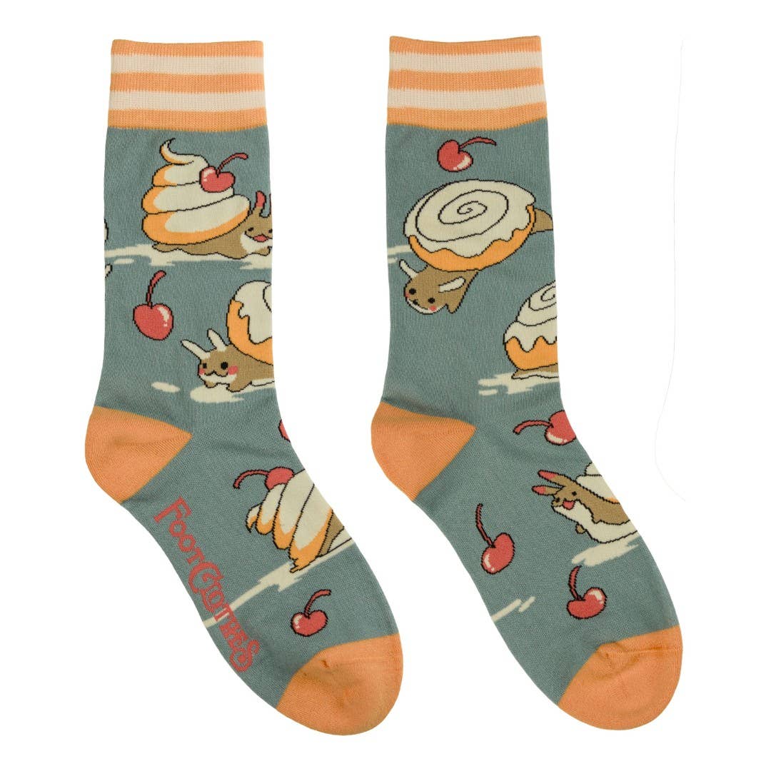 foot Clothes/Cinnasnails Crew Socks