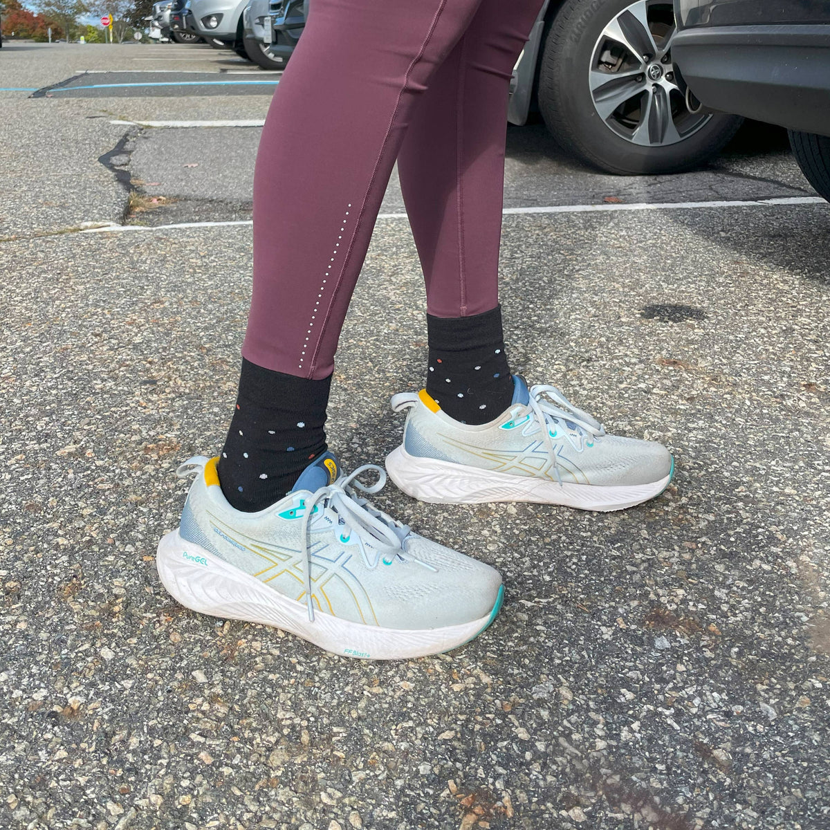 Dr. Motion/Multidots | Comfort Top Socks For Women