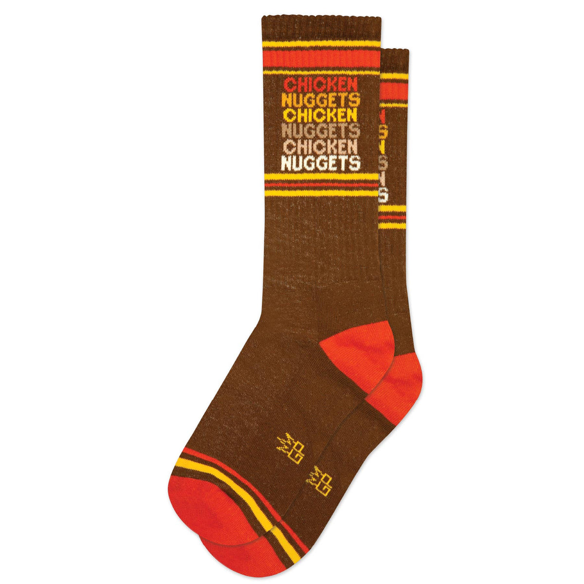 Gumball Poodle - Chicken Nuggets Gym Crew Socks