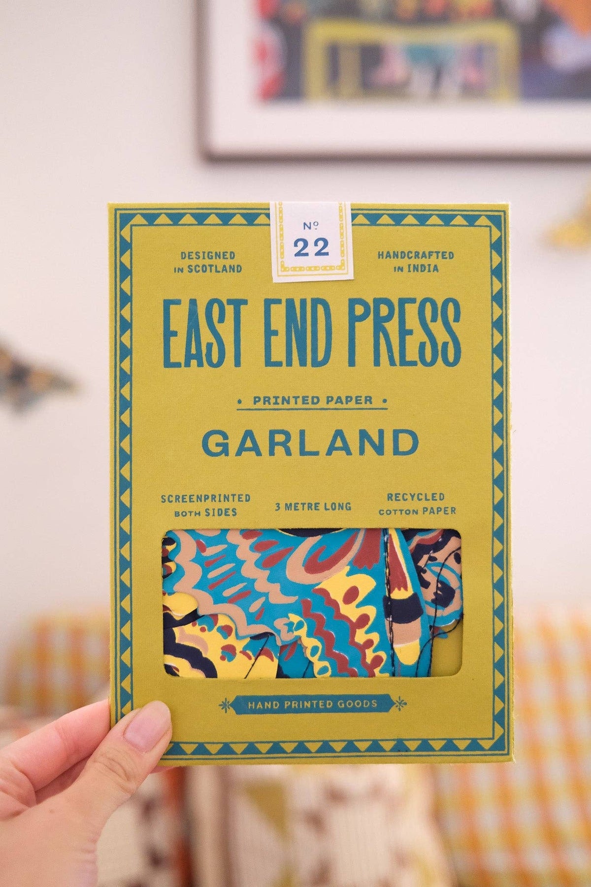 East End Press/MOTHS SEWN GARLAND