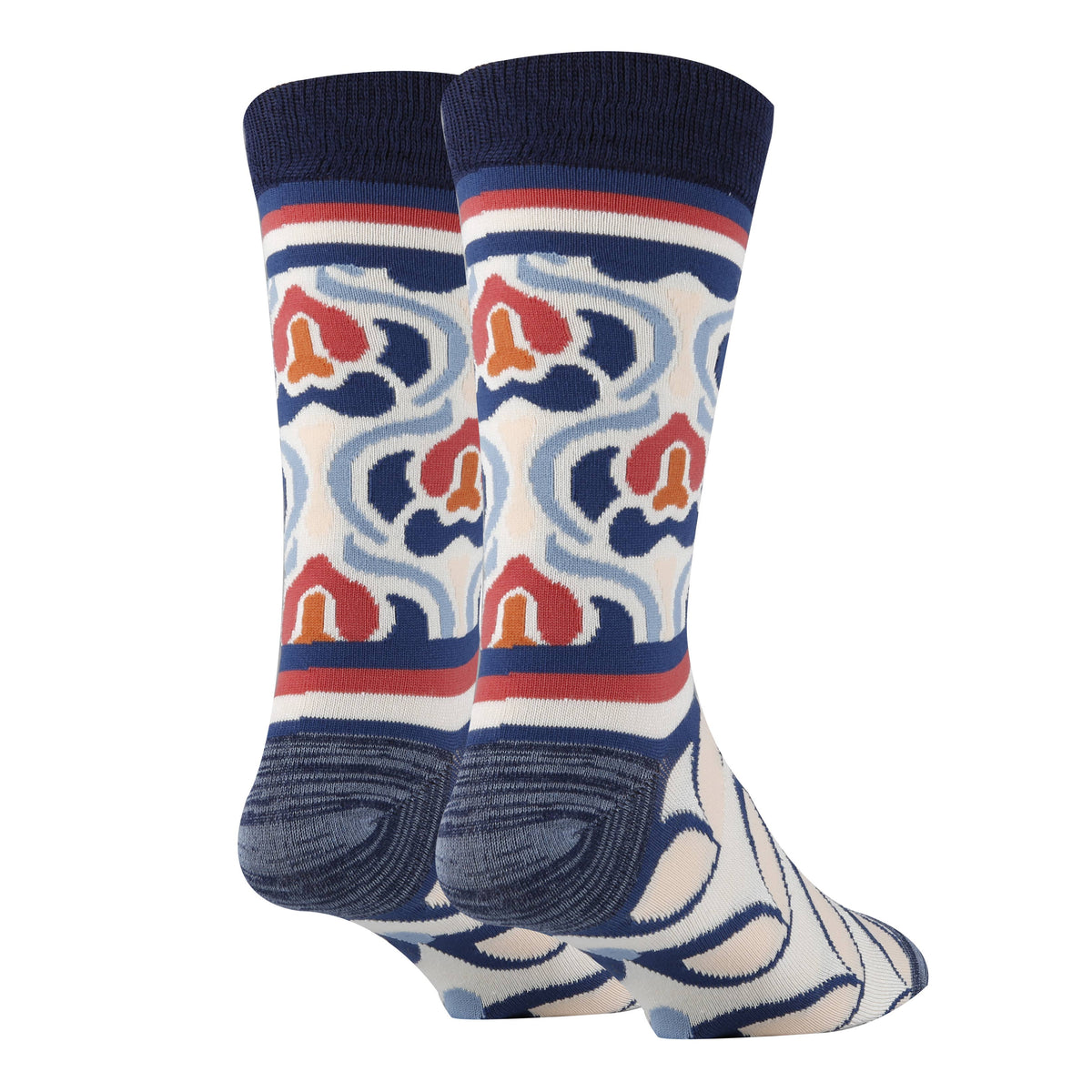 Oooh Yeah!/Deco Terra | Men&#39;s Bamboo Crew Funny Socks