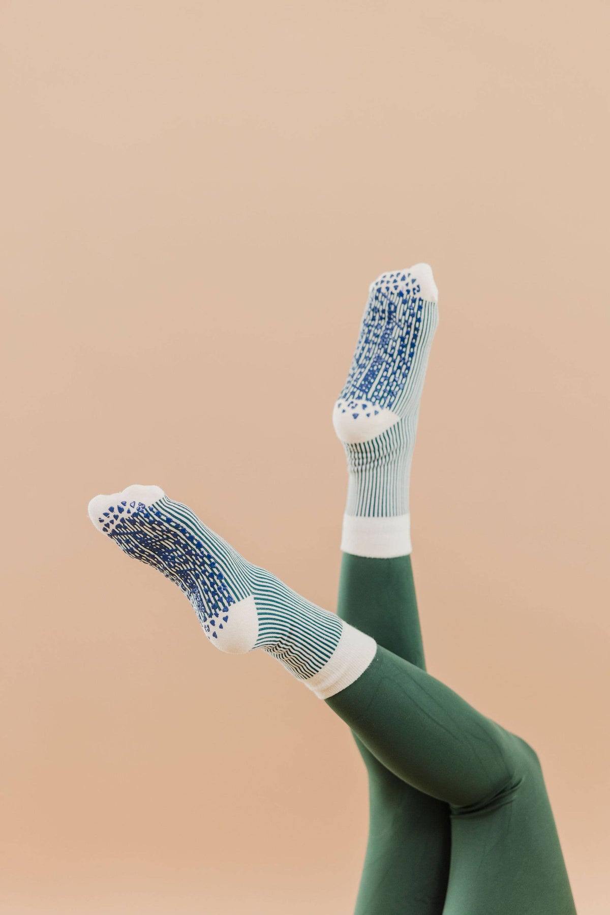Pilates Honey/Full Pin Stripe Crew