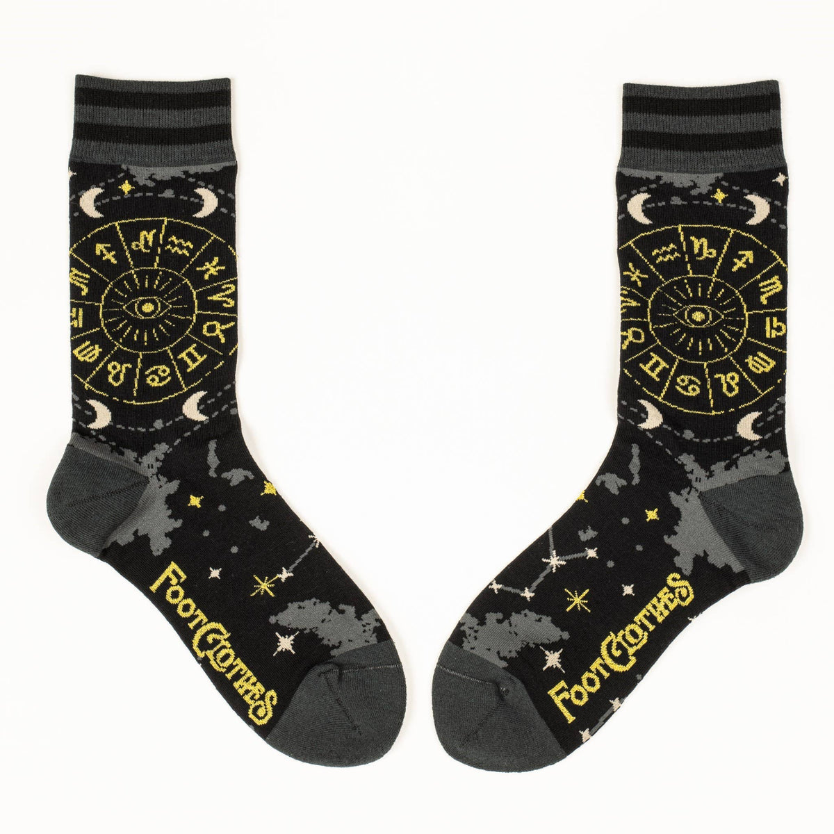 Foot Clothes/Astrology Crew Socks