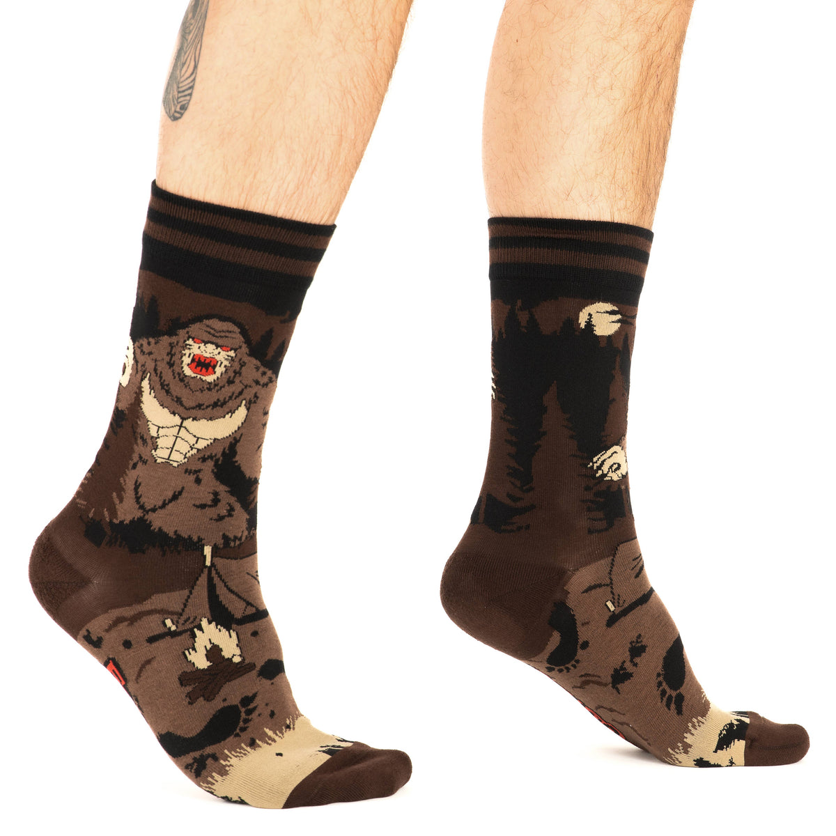 Foot Clothes/Bigfoot Crew Socks