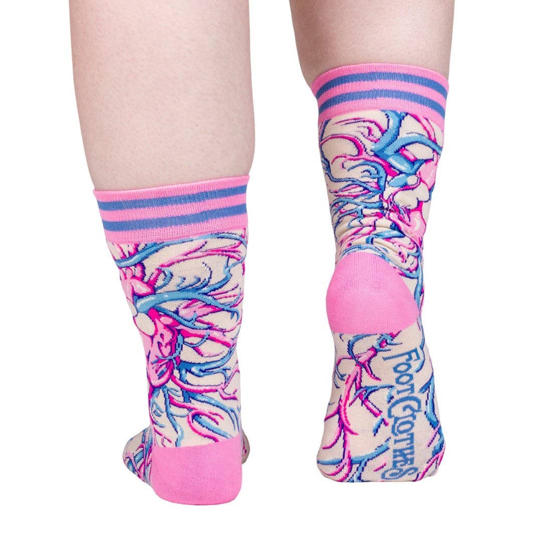 Foot Clothes/Aortic Entanglement Crew Socks