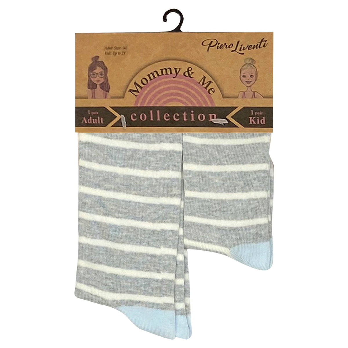 Piero Leventi/ \Mommy &amp; Me Vanilla Latte Socks Set