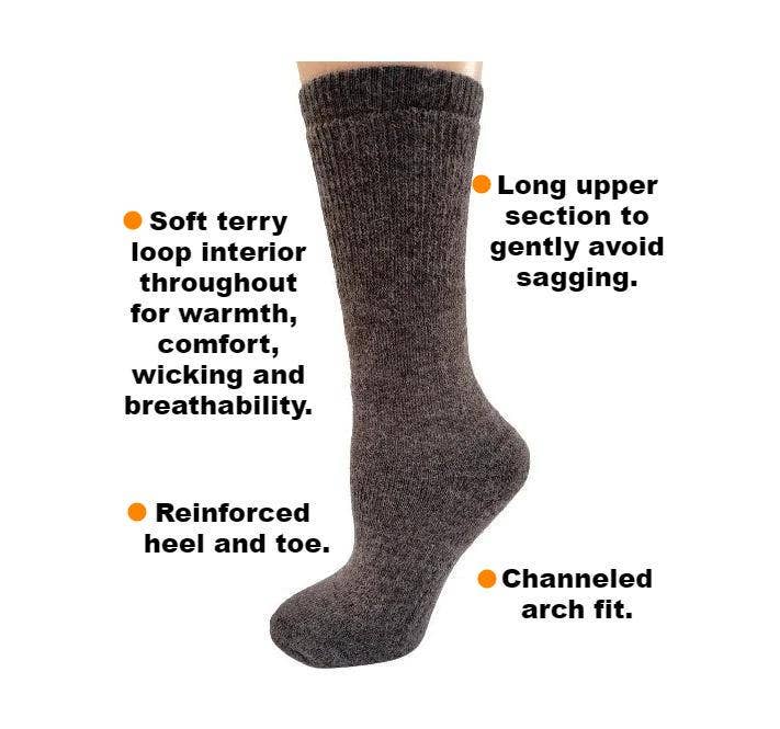 Choice Alpaca/100% Alpaca American Traveler All Purpose Alpaca Socks