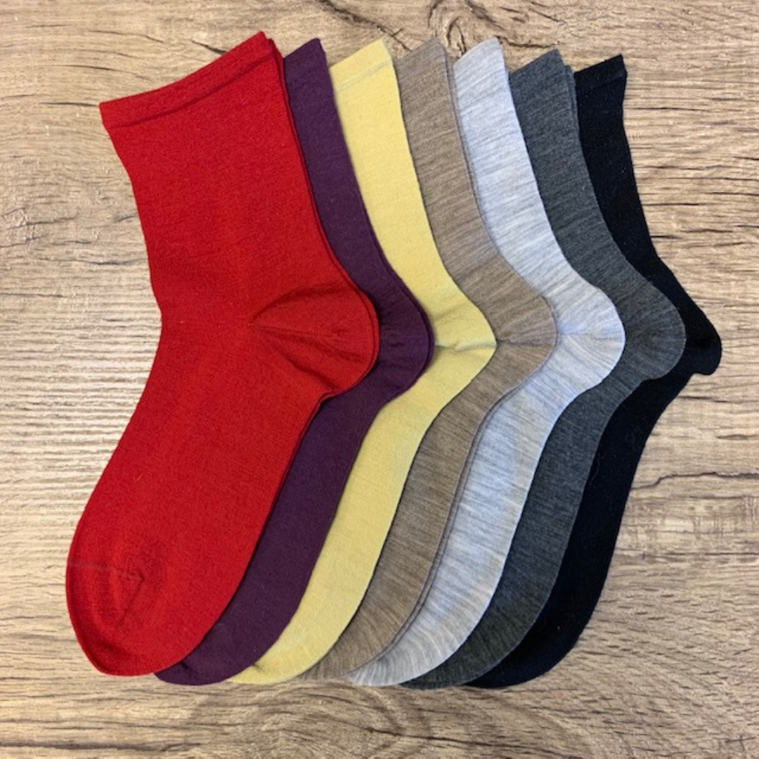 Cherrystone/Extra Fine Premium Merino Wool Everyday Socks