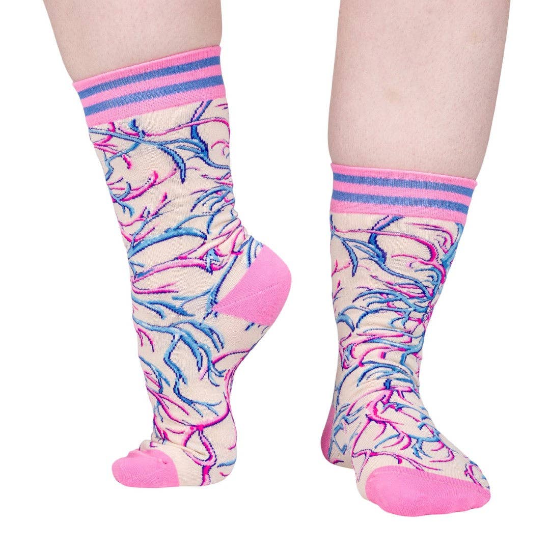 Foot Clothes/Aortic Entanglement Crew Socks