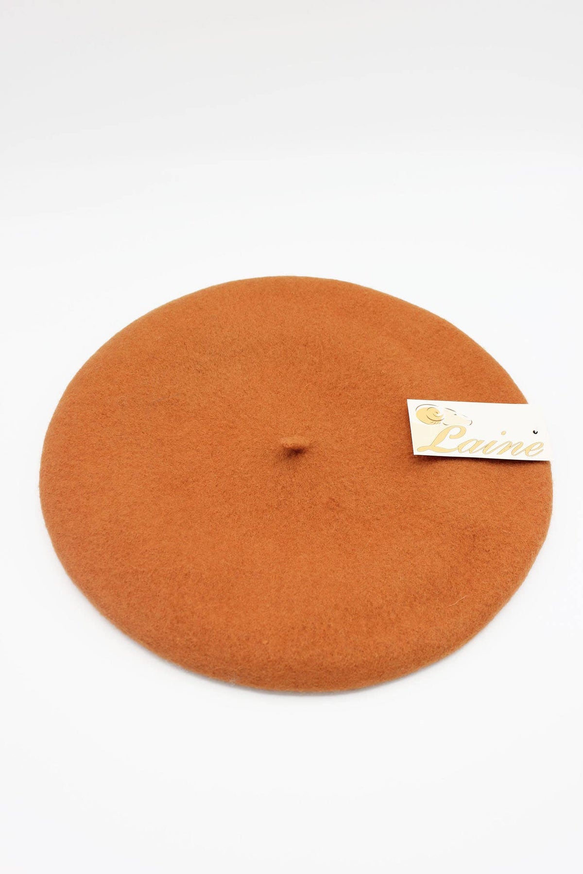 Hologramme/Classic beret in pure wool