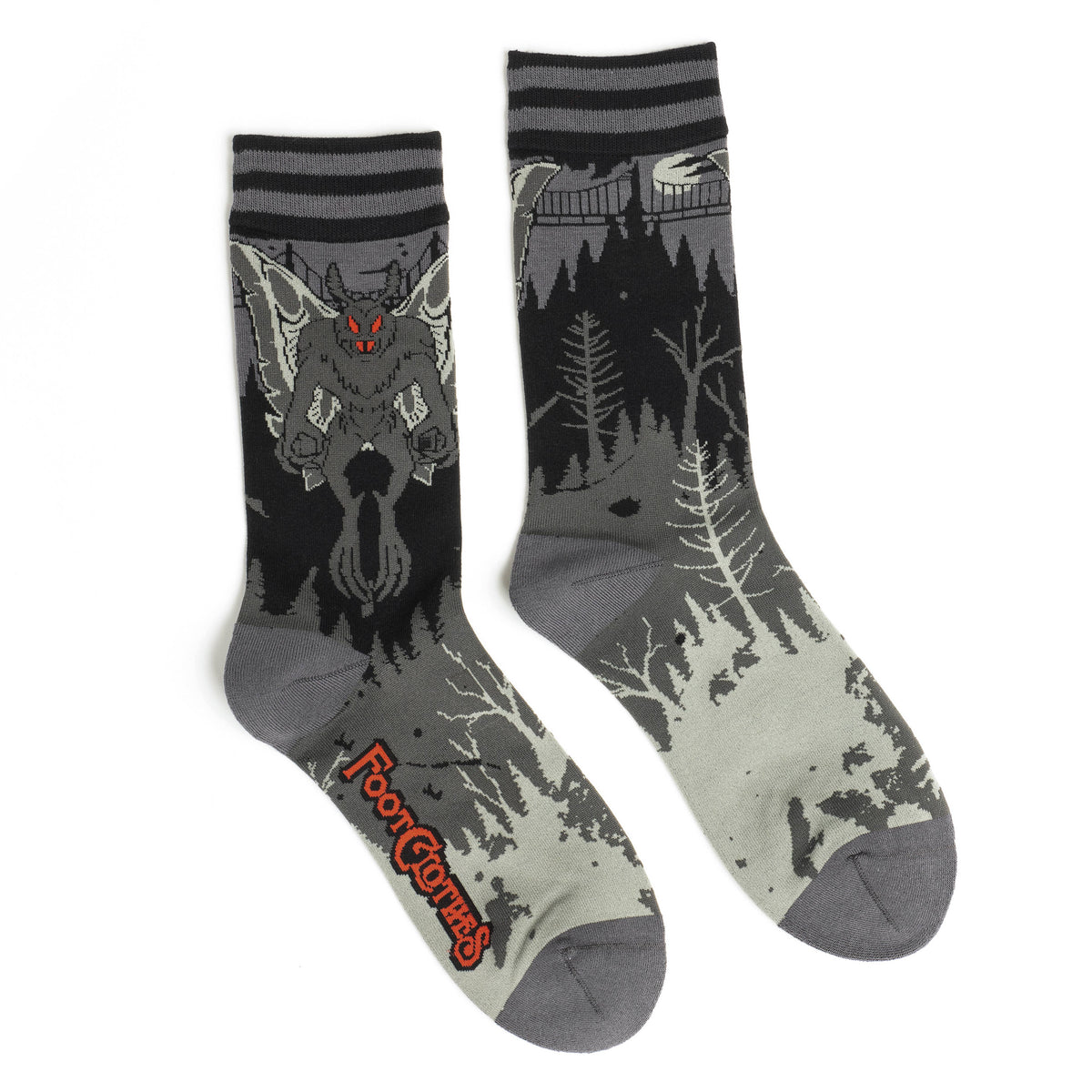 Foot Clothes/Mothman Crew Socks