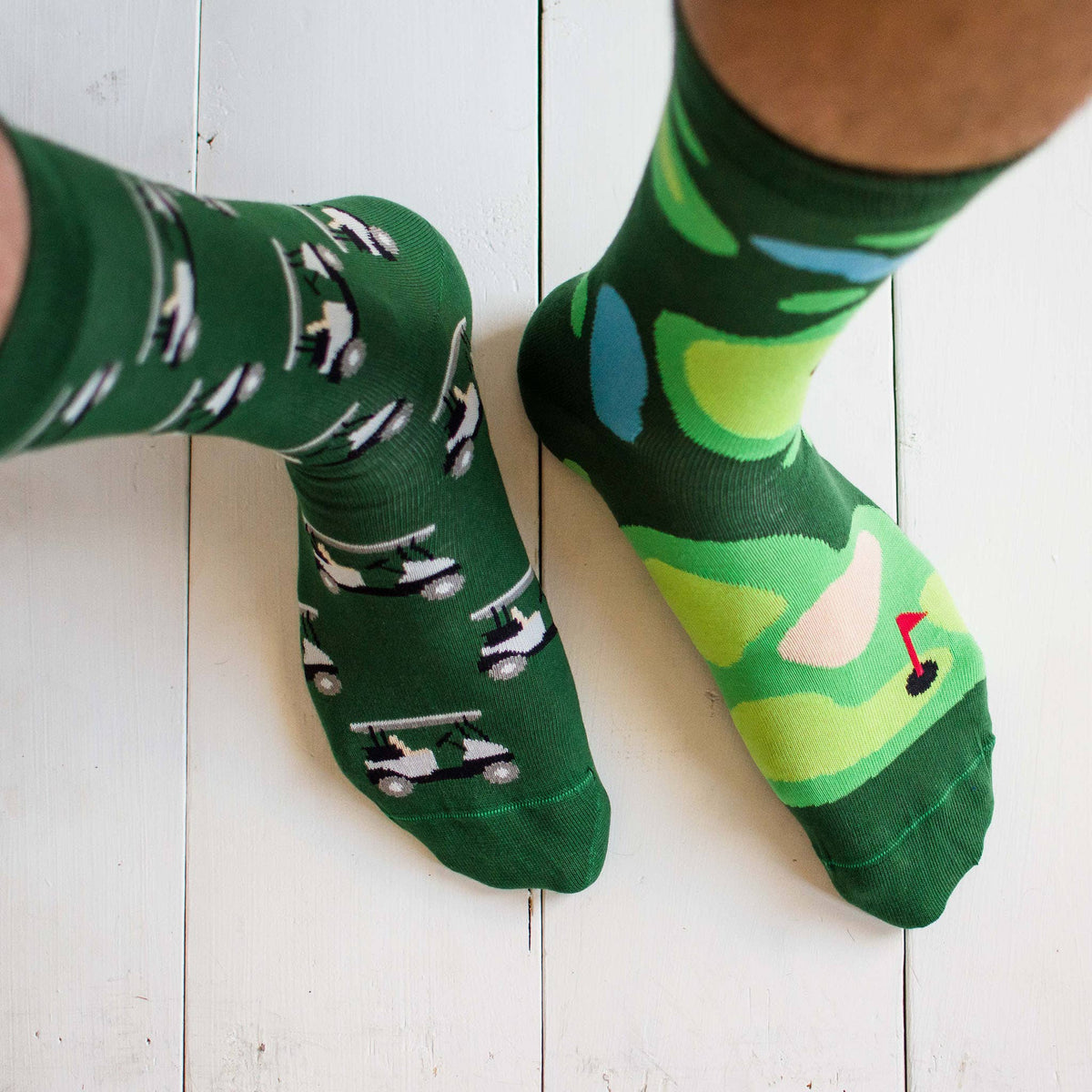 Friday Sock Company/Men's Golf & Golf Cart