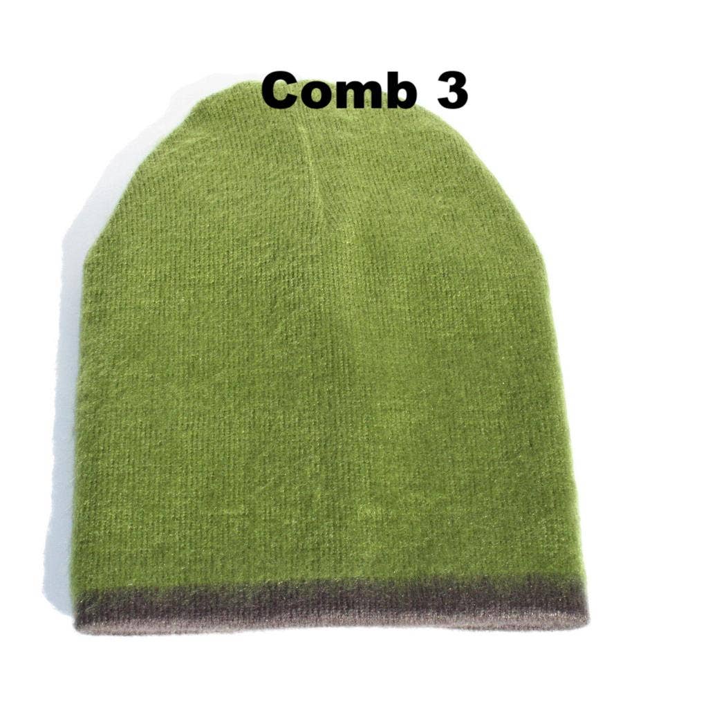 Choice Alpaca/Cuenca Reversible Brushed Alpaca Beanie Hat