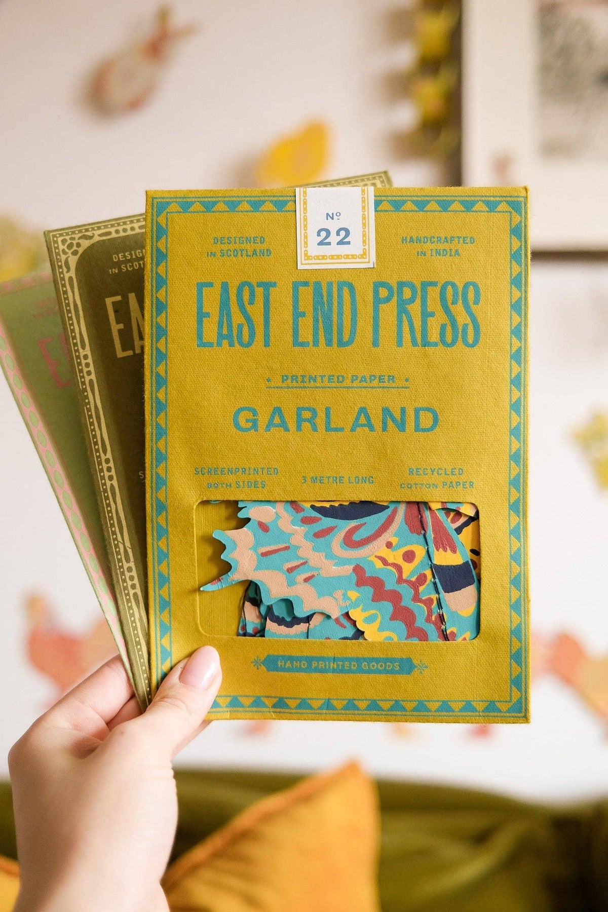 East End Press/MOTHS SEWN GARLAND