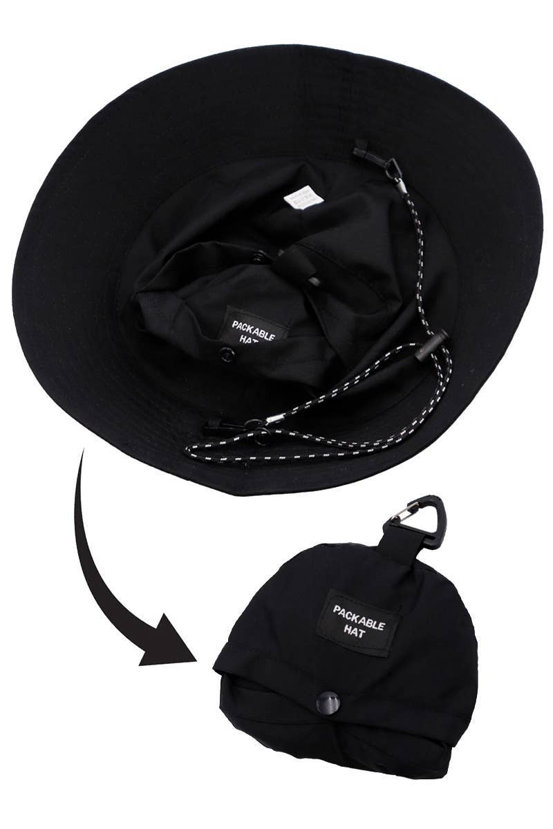 Cap Zone/Pack And Go Waterproof Boonie Bucket Hat