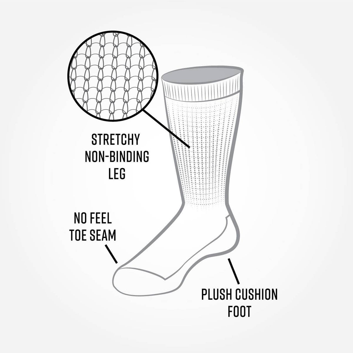 Maggie&#39;s/Organic Cotton Diabetic Socks