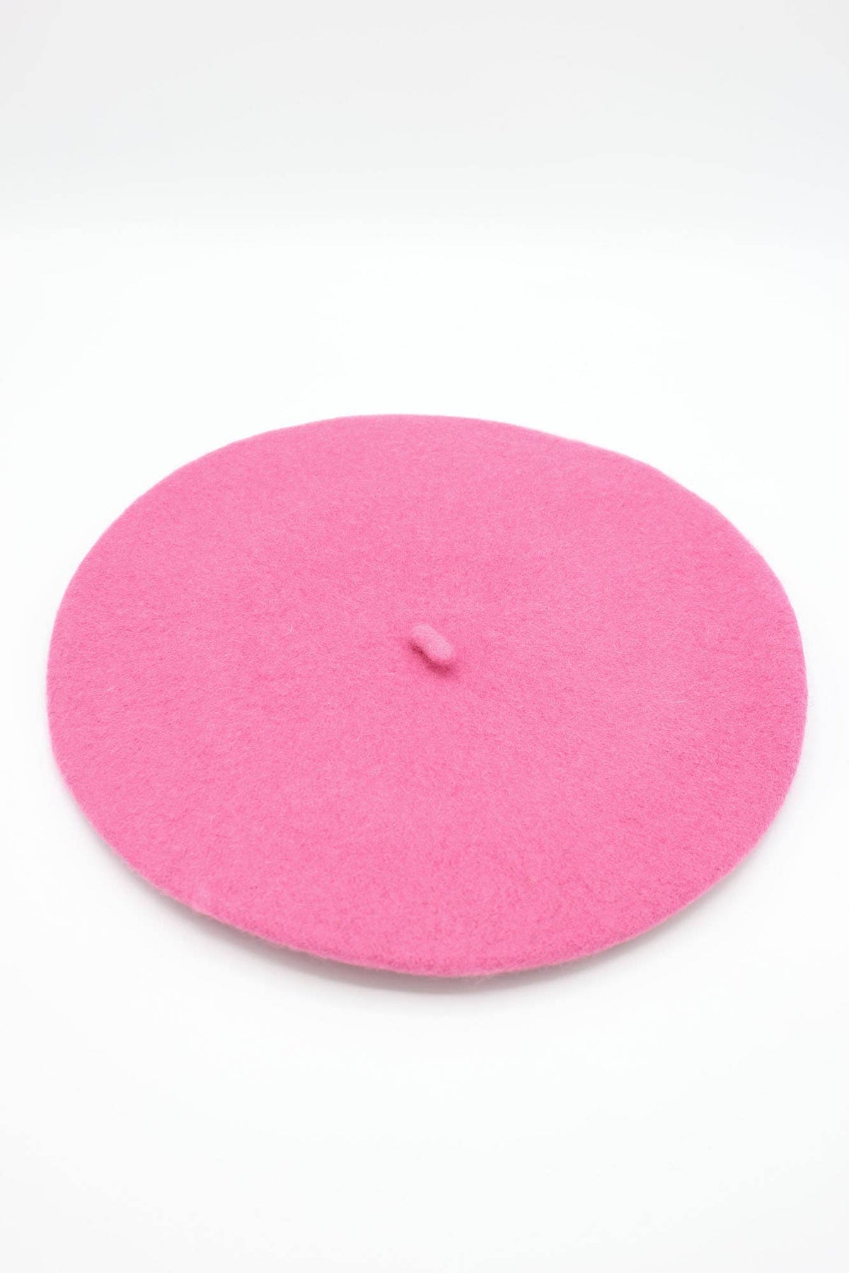 Hologramme/Classic beret in pure wool