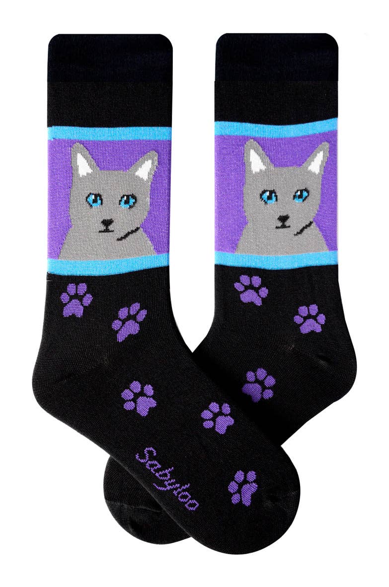 Sabyloo/Gray Cat Socks