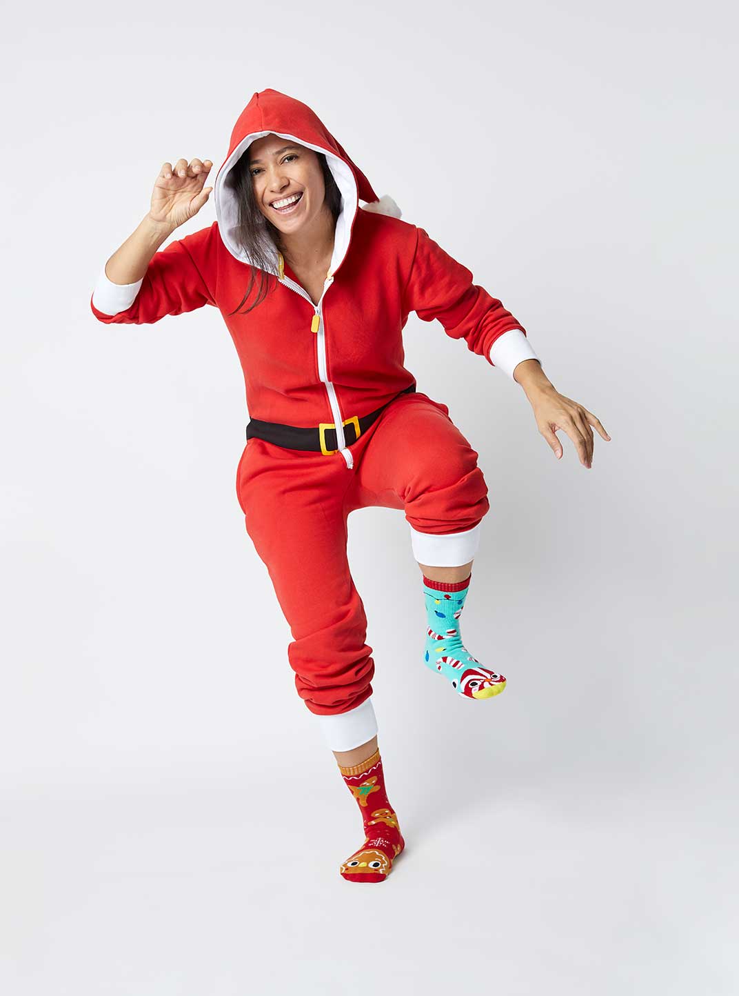 Pals/Christmas Gingerbread & Candy Cane - Fun Socks for Adults