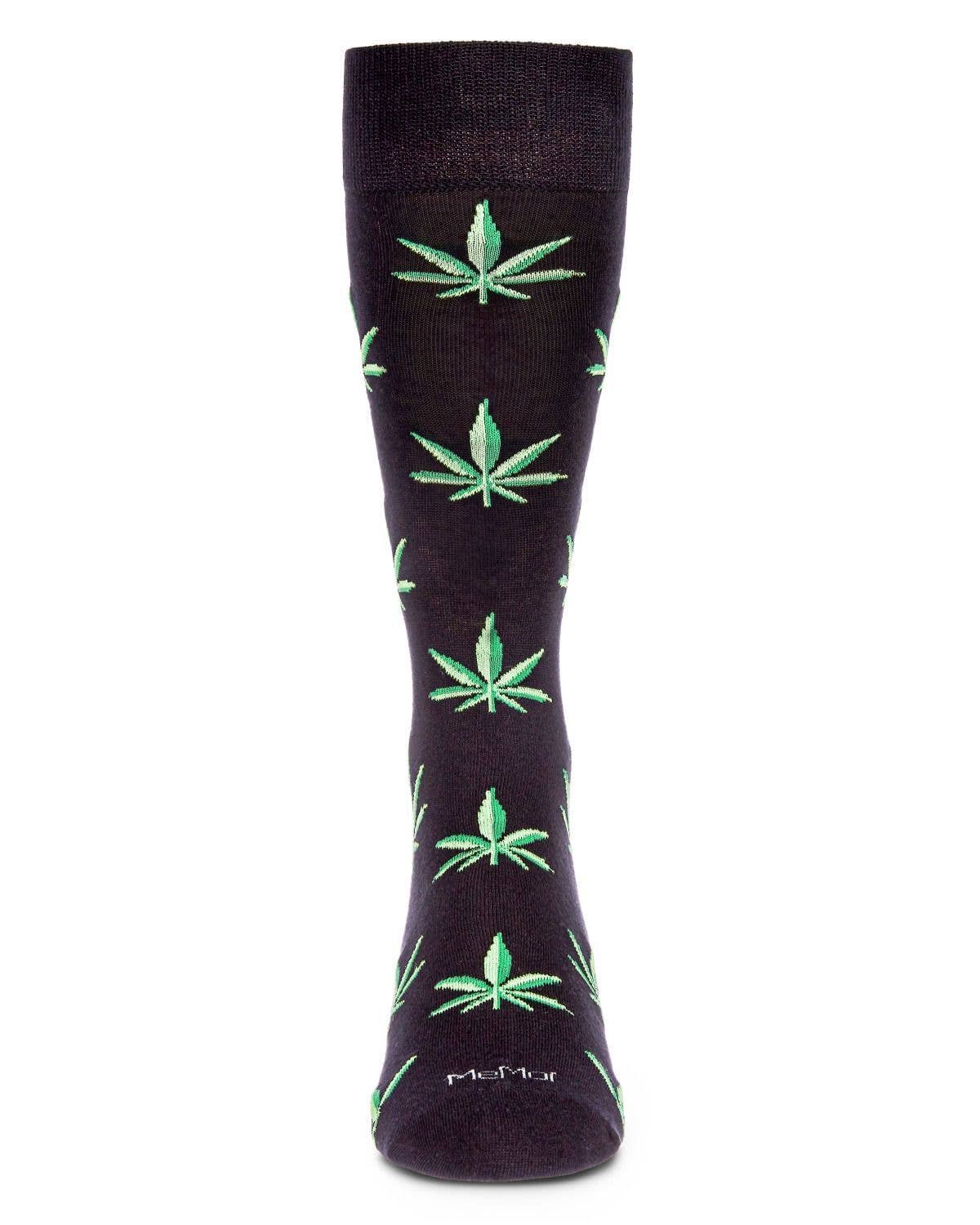 MeMoi/Me & Mary Jane Bamboo Blend Men's Crew Socks