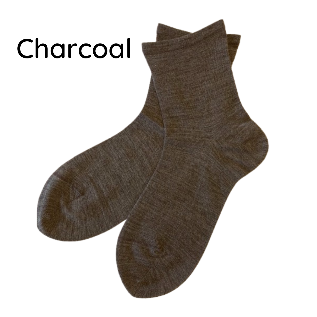 Cherrystone/Extra Fine Premium Merino Wool Everyday Socks