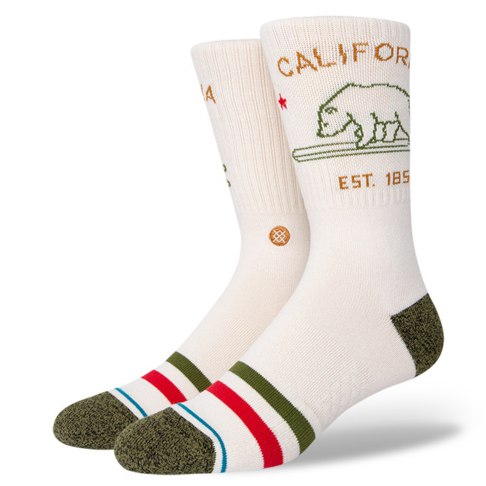 Stance California Republic women's and men's sock - Village Sock Shop