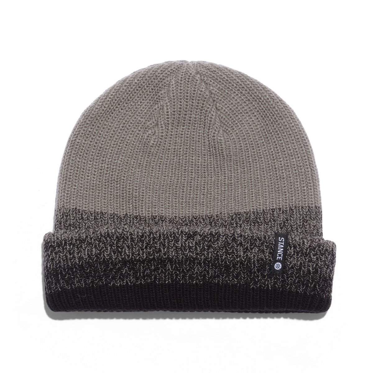 Stance Fade Beanie featuring gray and black pattern on display