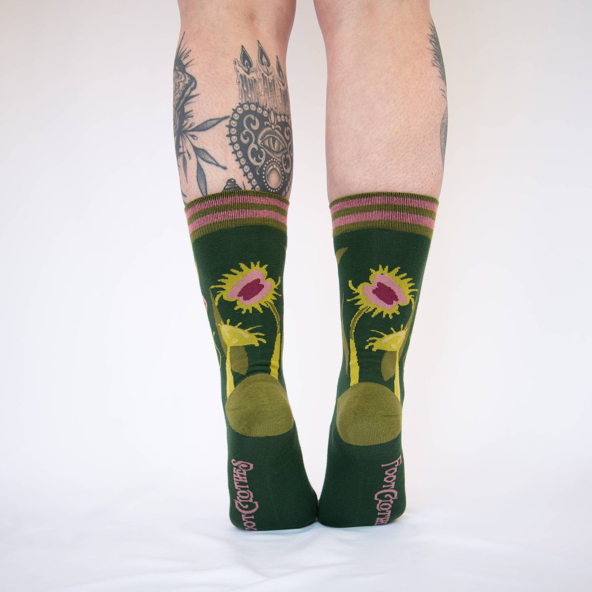 Foot Clothes/Pitcher Plant Crew Socks