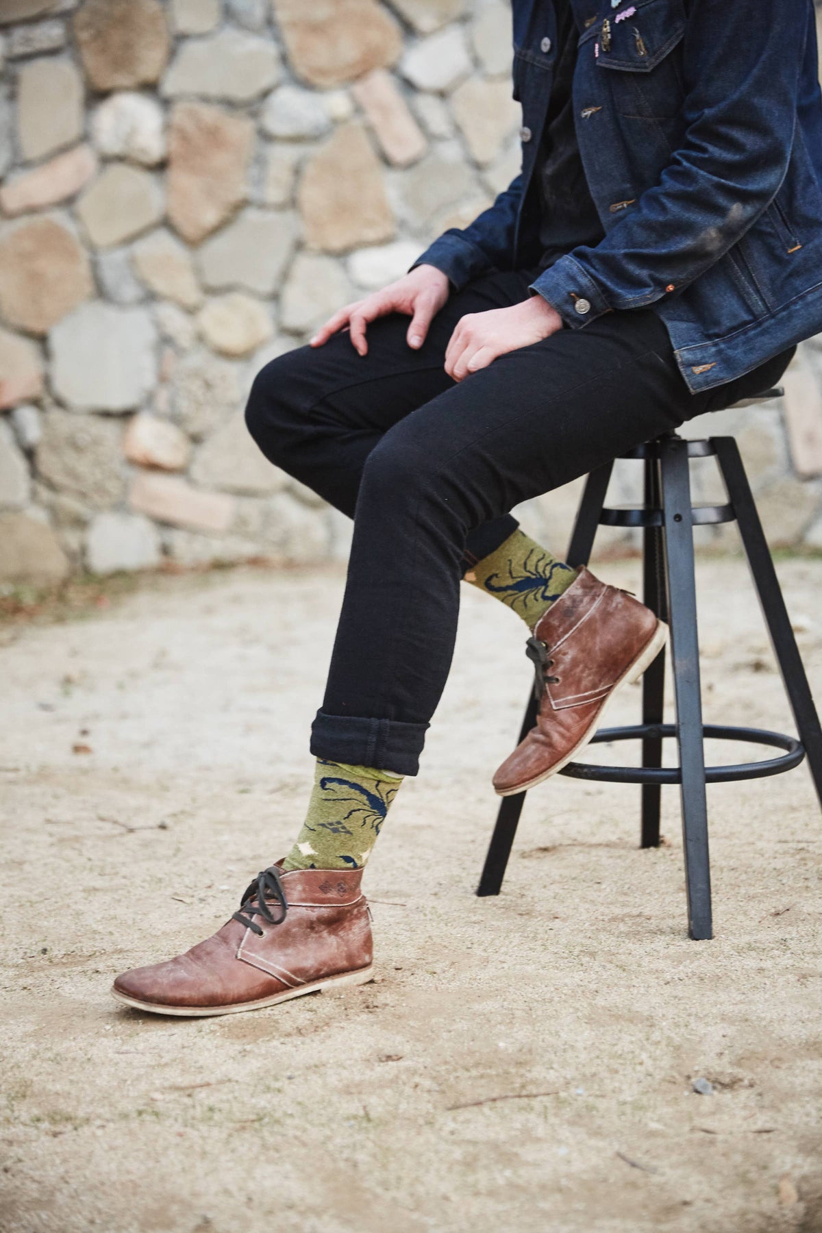 Sock it Up/Scorpion Bite | Men&#39;s Premium Cotton Crew Socks