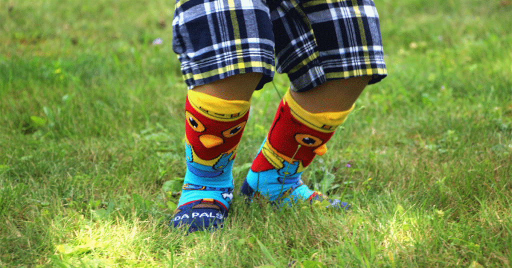 Sock Panda - Hooty Hoot the Happy Owl Socks (Ages 5-7)