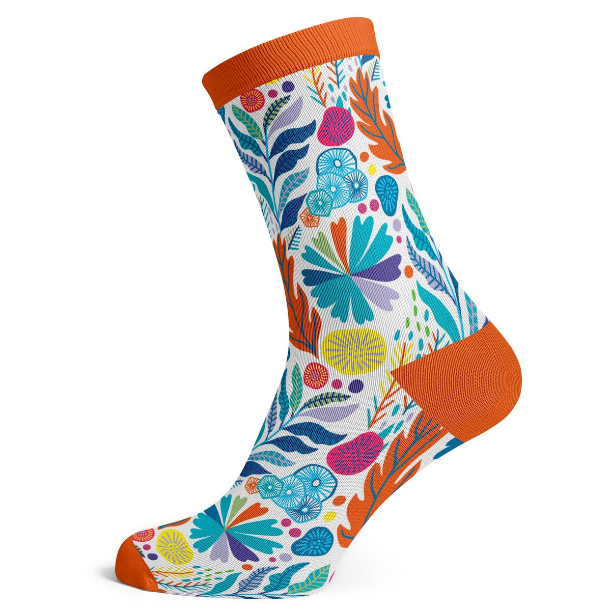 Socks to be You/Vibrant Floral Socks