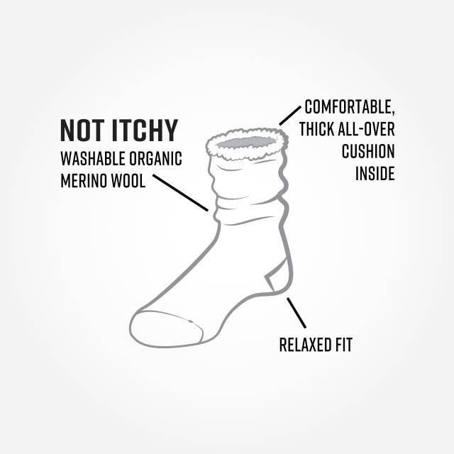 Maggie's Organic/Organic Wool Snuggle Socks