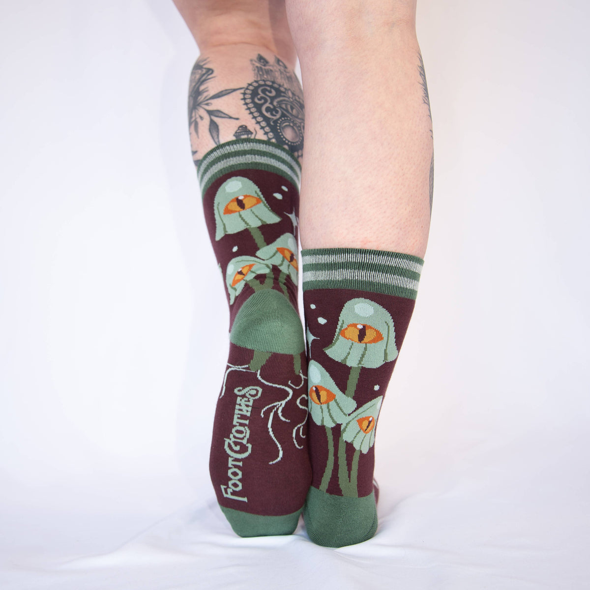 Foot Clothes/Mystic Mushrooms Crew Socks