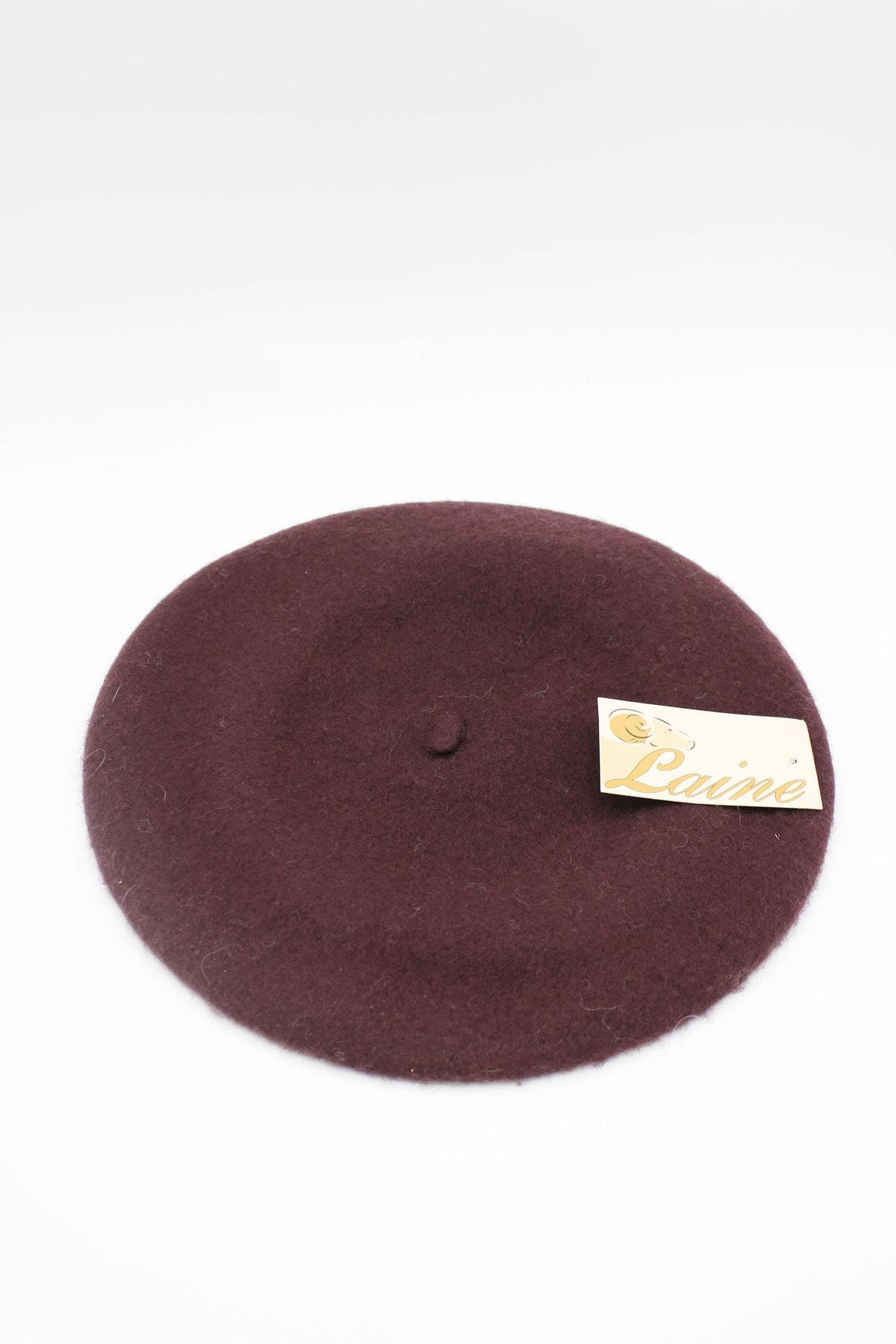Hologramme/Classic beret in pure wool