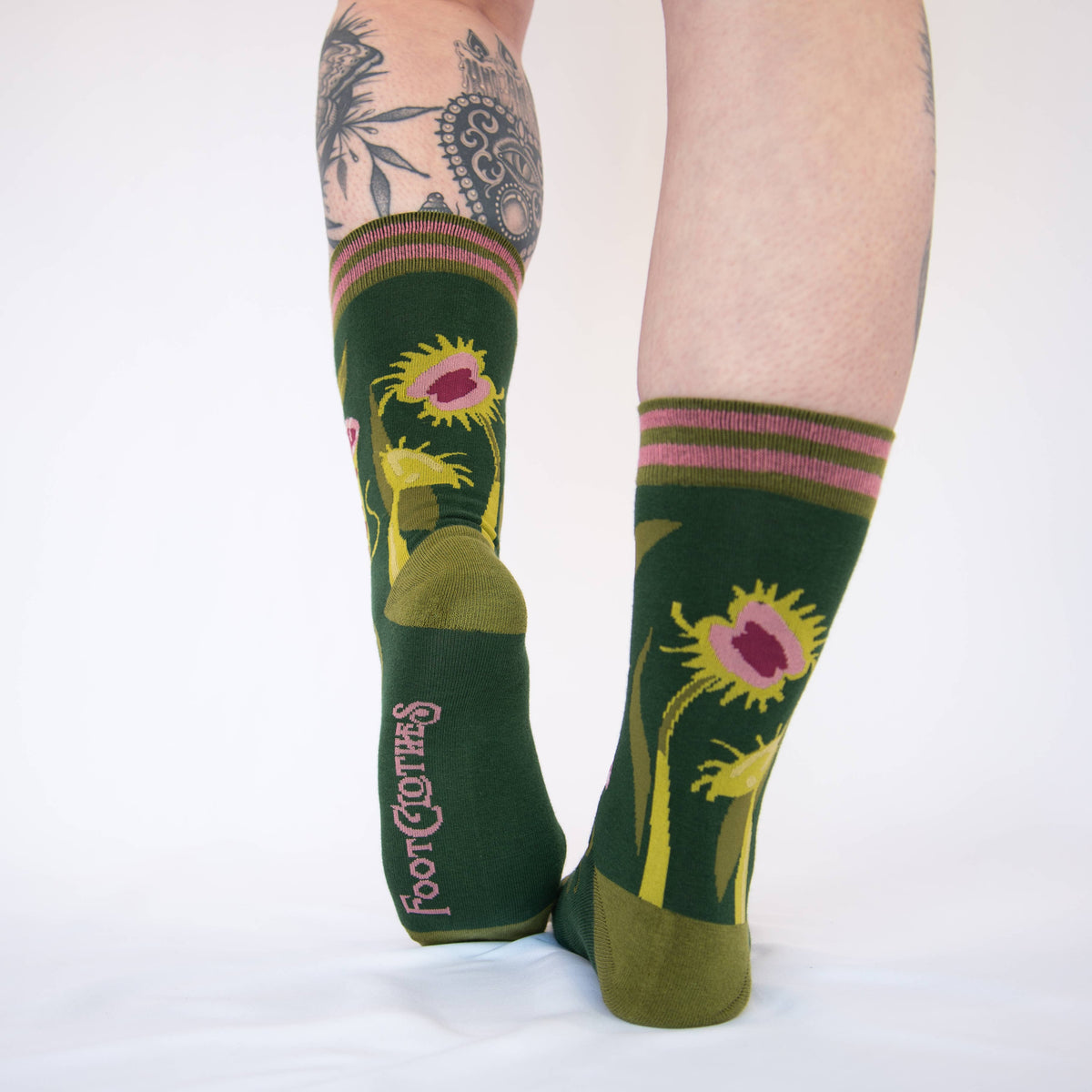 Foot Clothes/Pitcher Plant Crew Socks