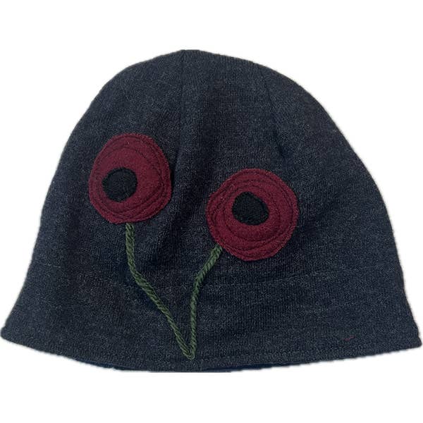 Sardine Wool Hat-Poppy