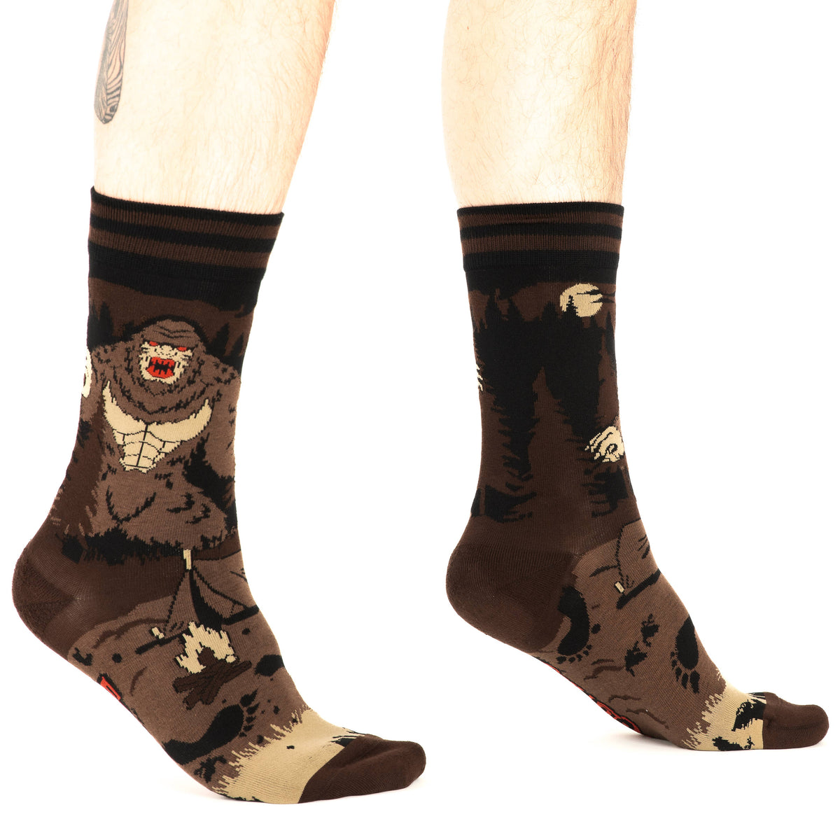 Foot Clothes/Bigfoot Crew Socks