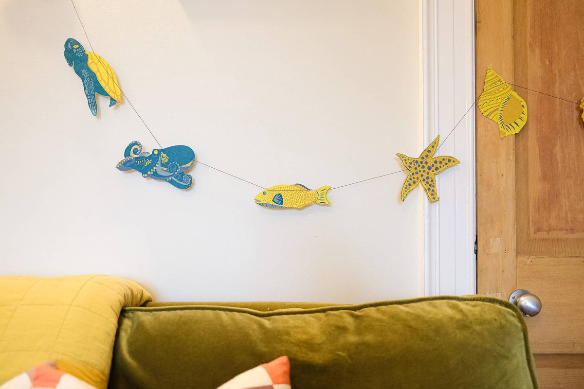 East End Press/Sealife Sewn Garland