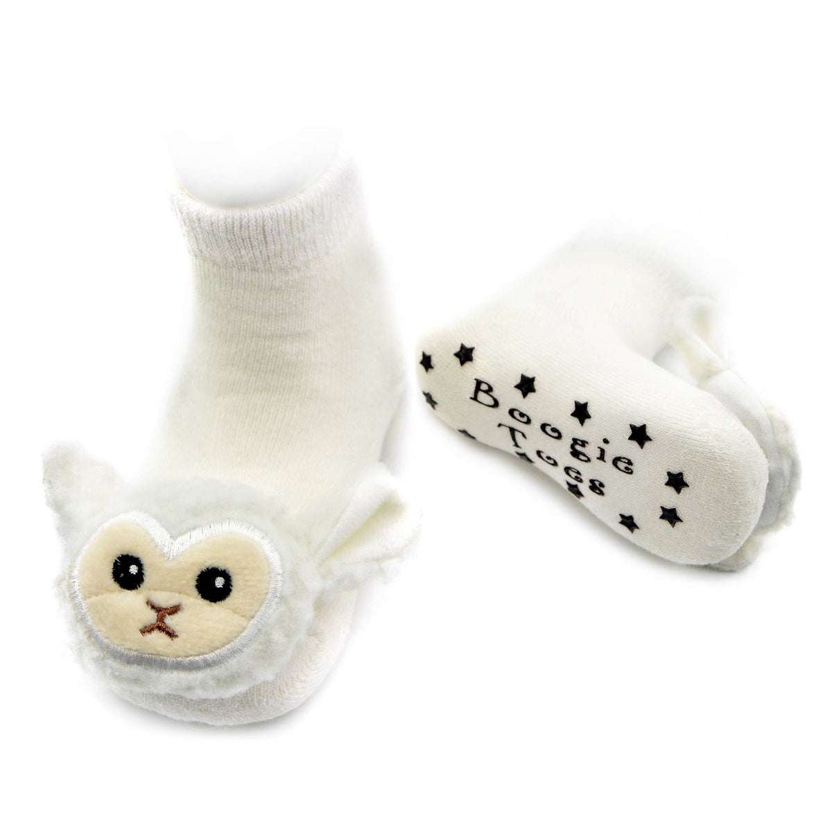 Liventi/Woolly Sheep Lamb Boogie Toes Rattle Socks