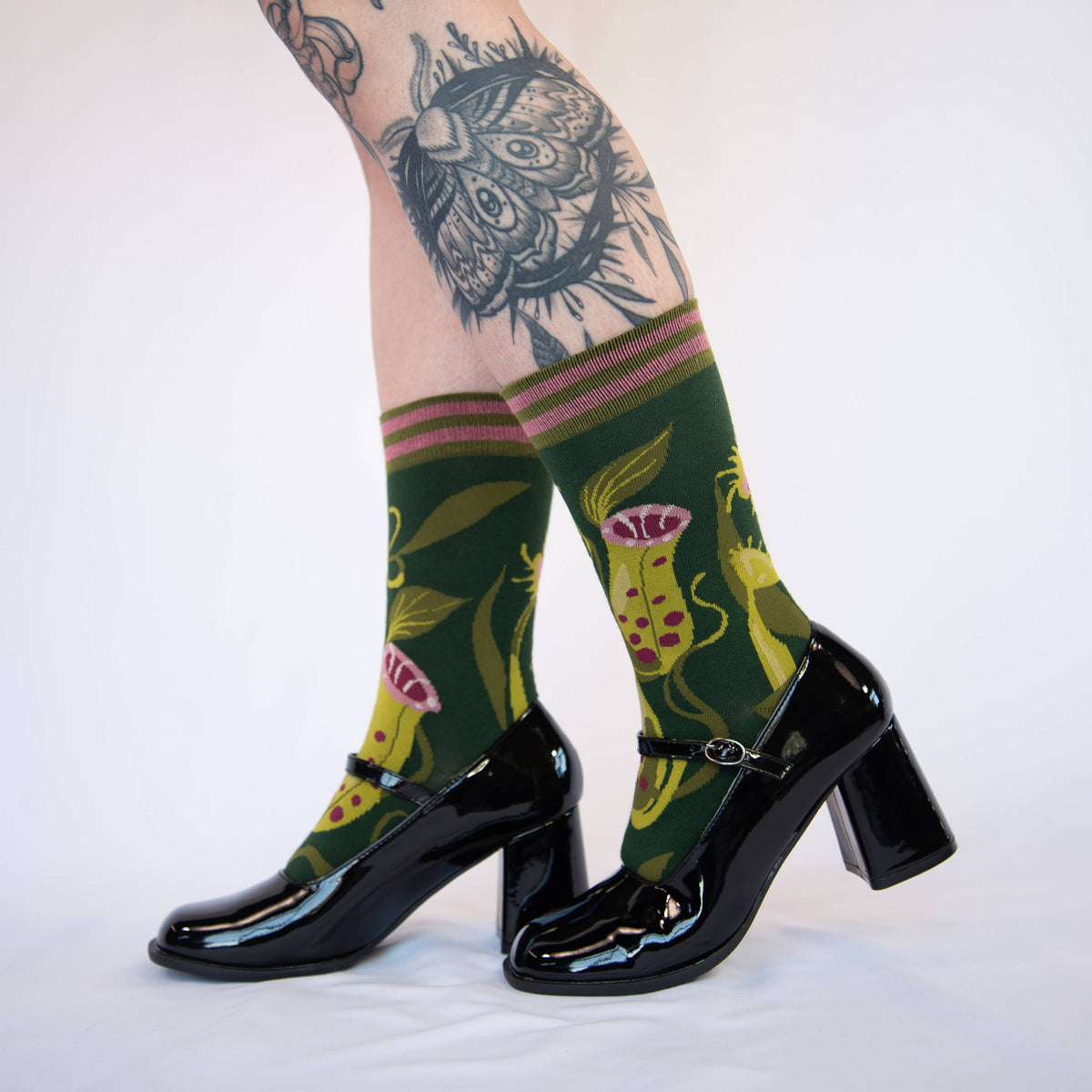 Foot Clothes/Pitcher Plant Crew Socks