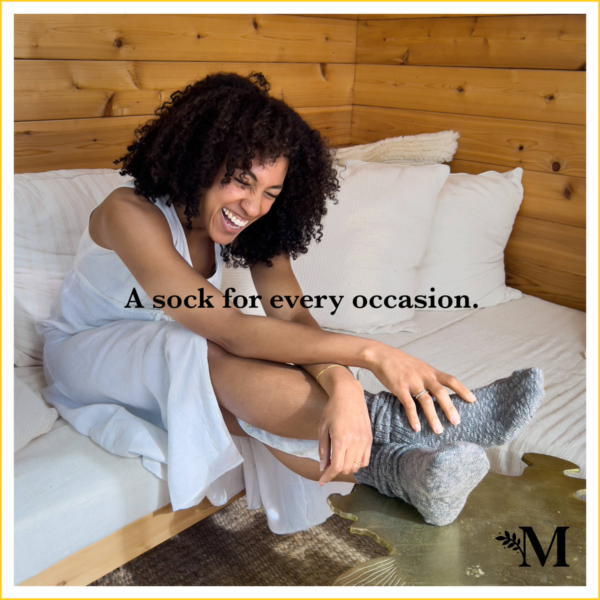 Maggie's Organics/Organic Cotton Solid Ragg Socks