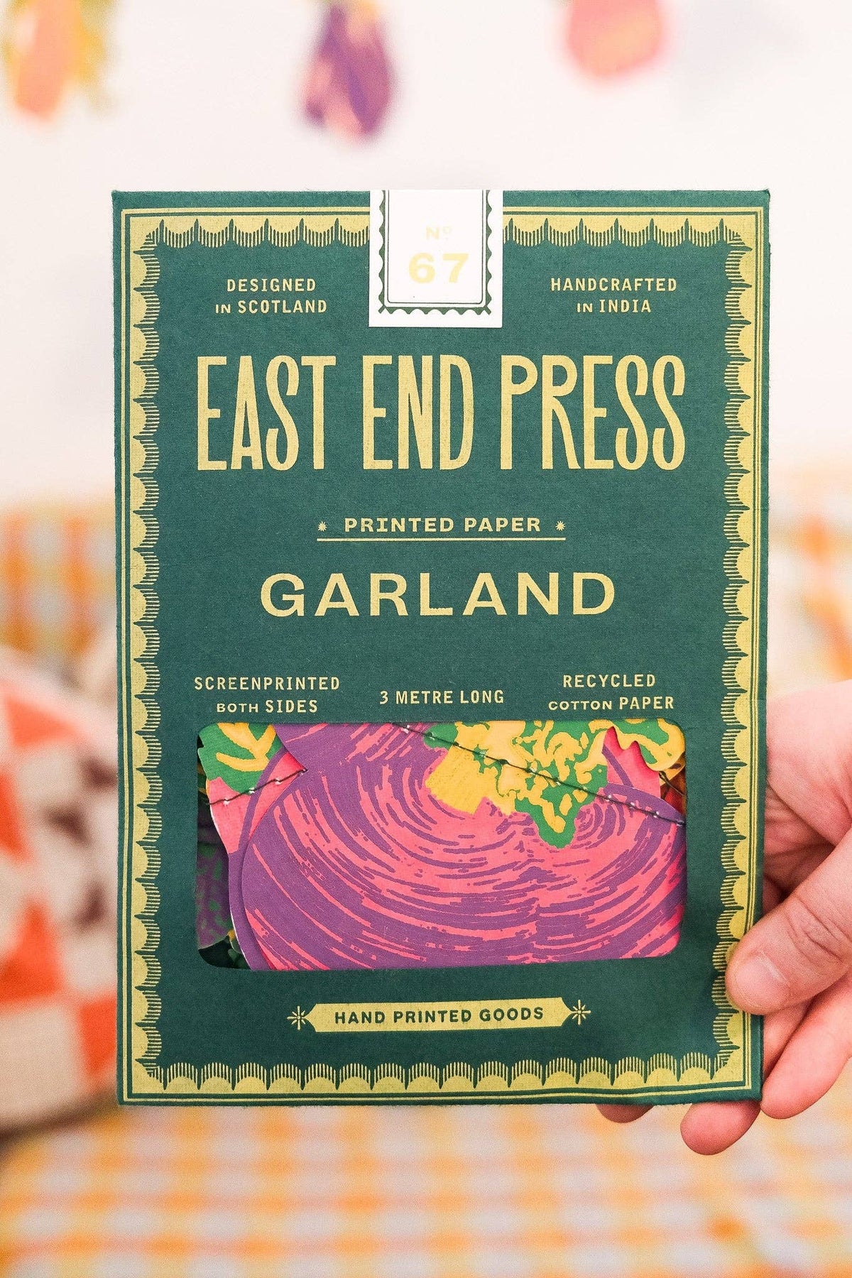 East End Press/VEGETABLE SEWN GARLAND