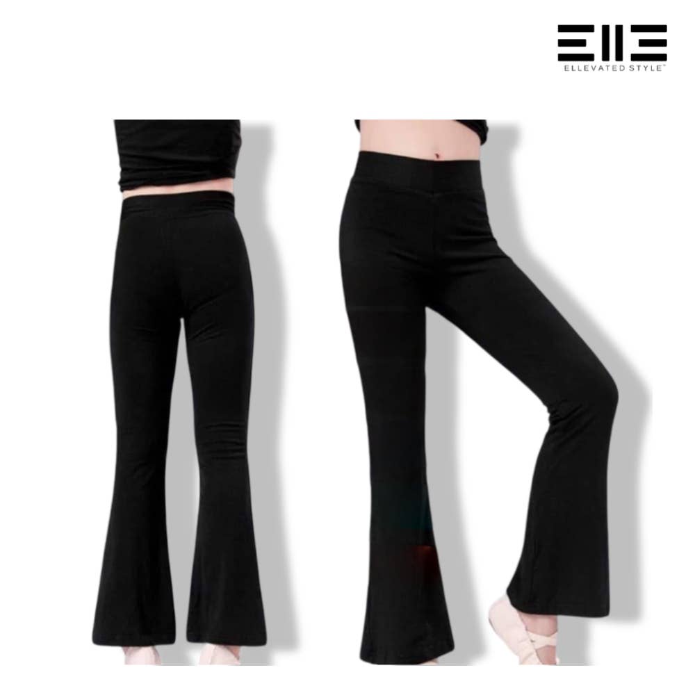 Ellevated Style/Bamboo Leggings Bell Bottom Style