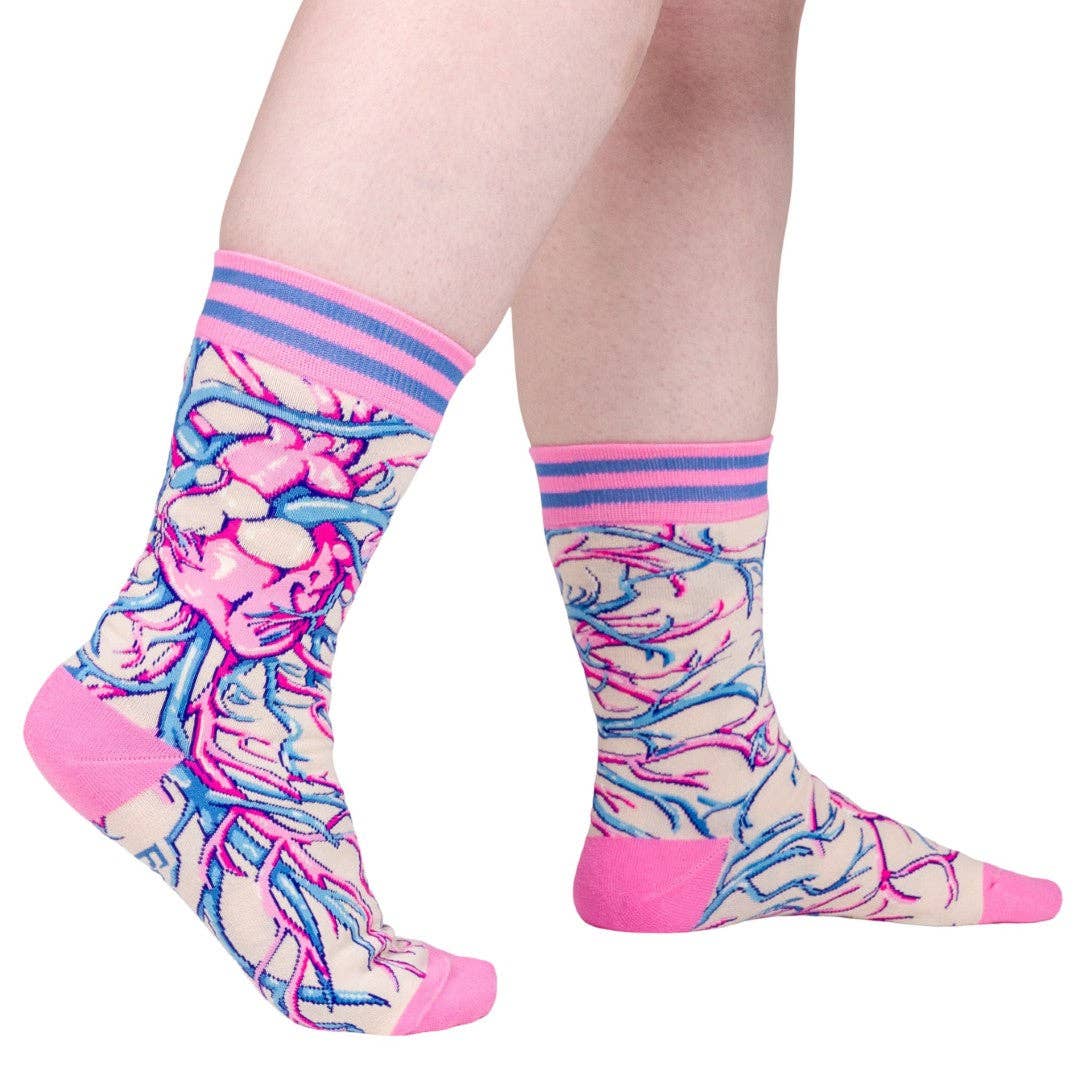 Foot Clothes/Aortic Entanglement Crew Socks