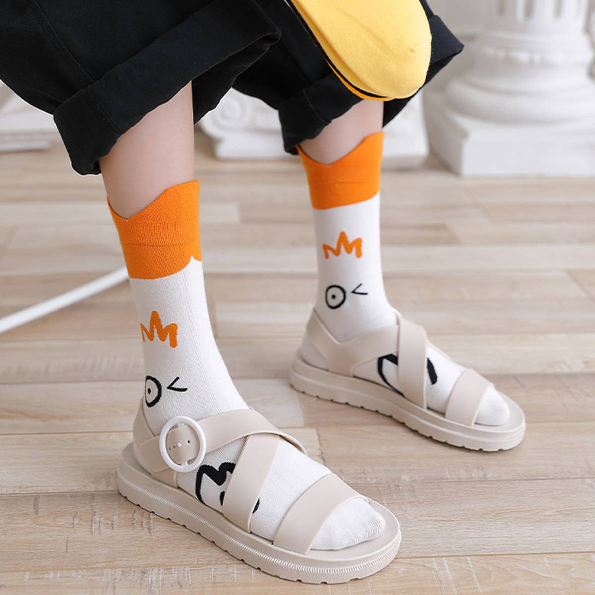 Yuppie Sox CUTE CARTOON PURE COTTON SOCKS WITH ALL SEASONS