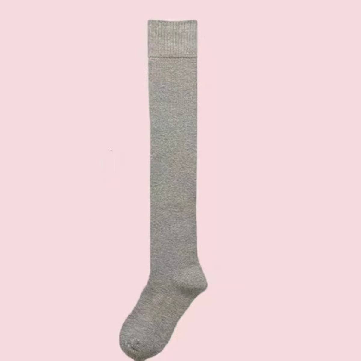 Yuppie Sox WOMEN PADDED WARM HIGH SOCKS COTTON SOCKS