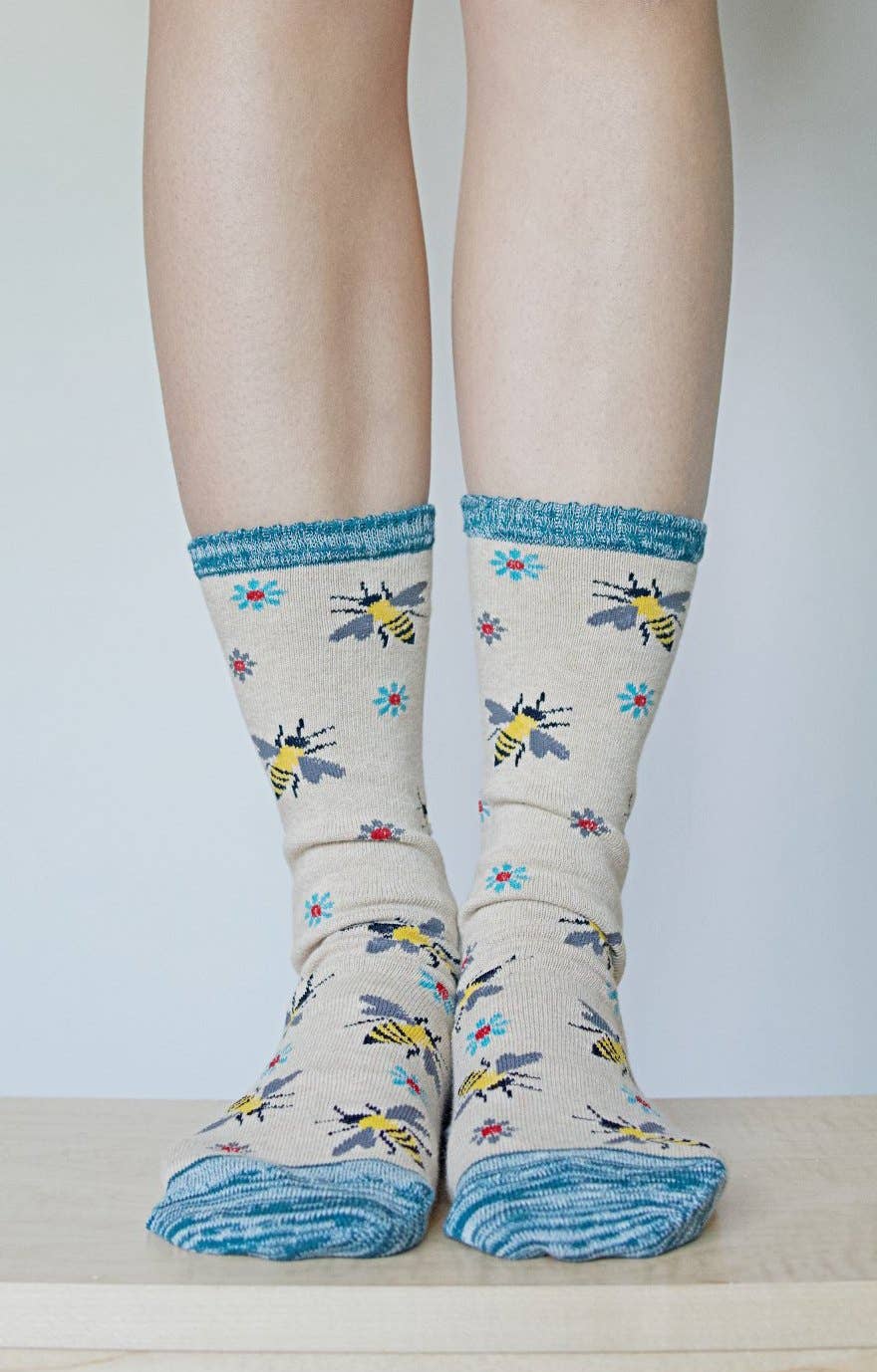 Tabbisocks/Bee Replant Pairs CA Forest Donation Socks