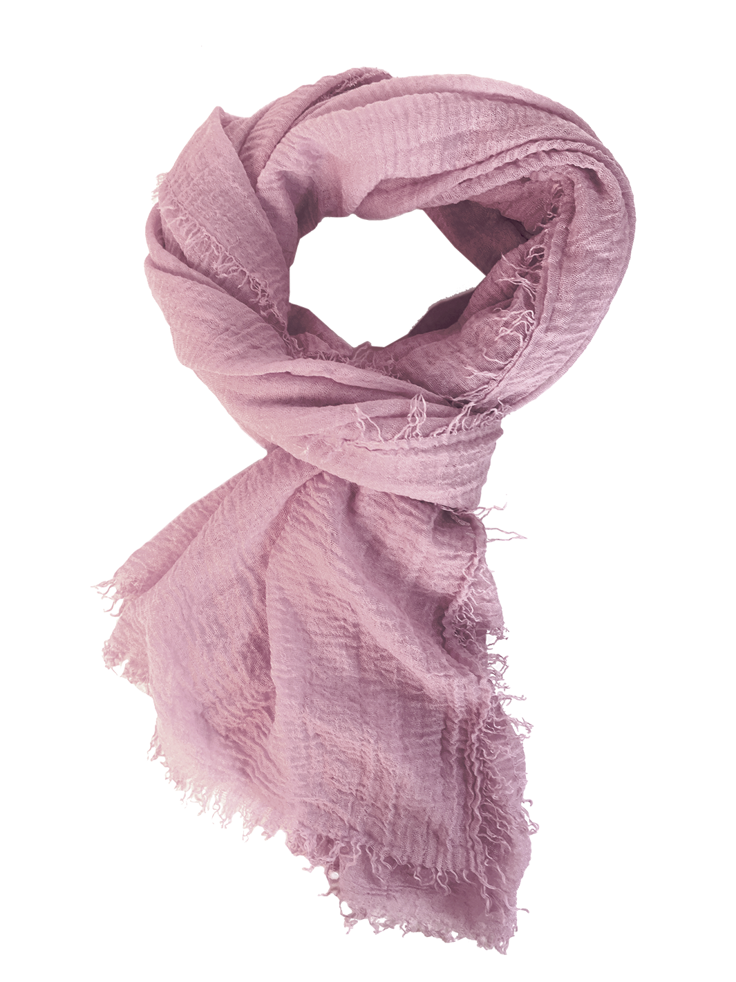 Rubyzaar - Boho Scarf - Mauve